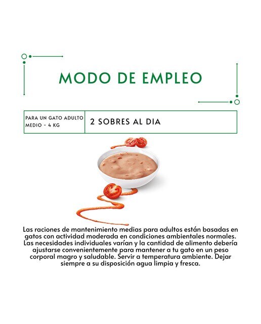 Snack para gatos adultos Purina Gourmet Nature's Creations puré con buey 5 x 10 g 2