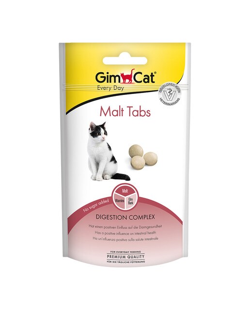 GimCat - Bocaditos de malta para gatos malt tabs Gimcat