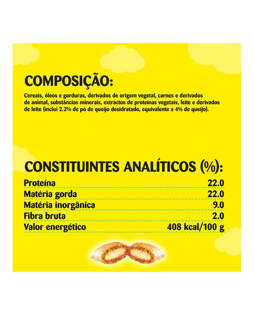 Snack para gatos adultos Catisfactions queso 180 g 3