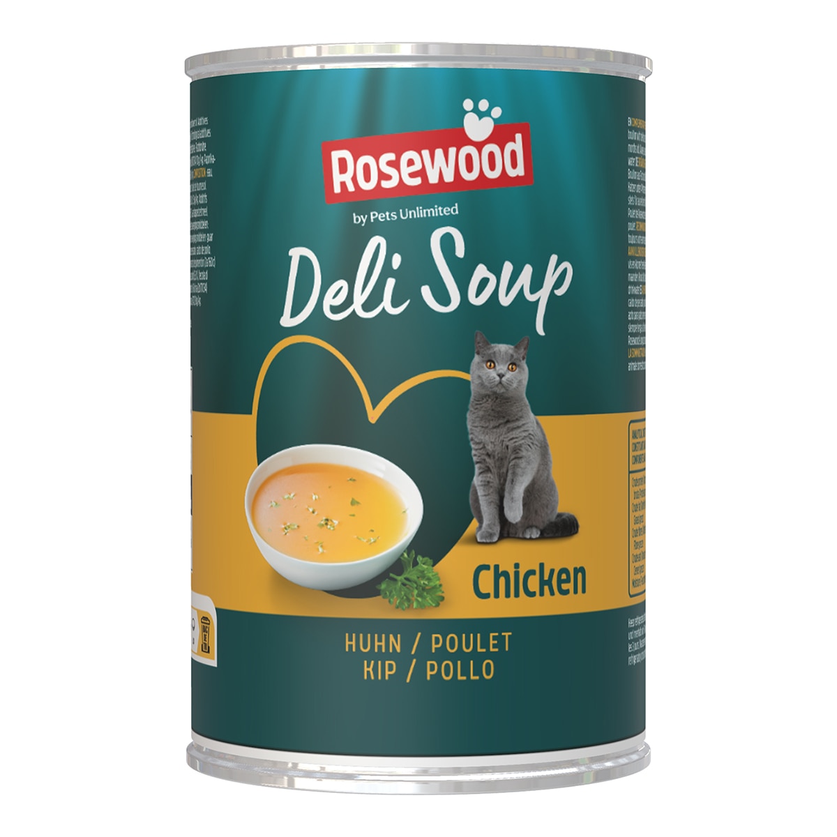Rosewood – Snack líquido para gatos adultos Deli Soup Rosewood pollo 135 g.