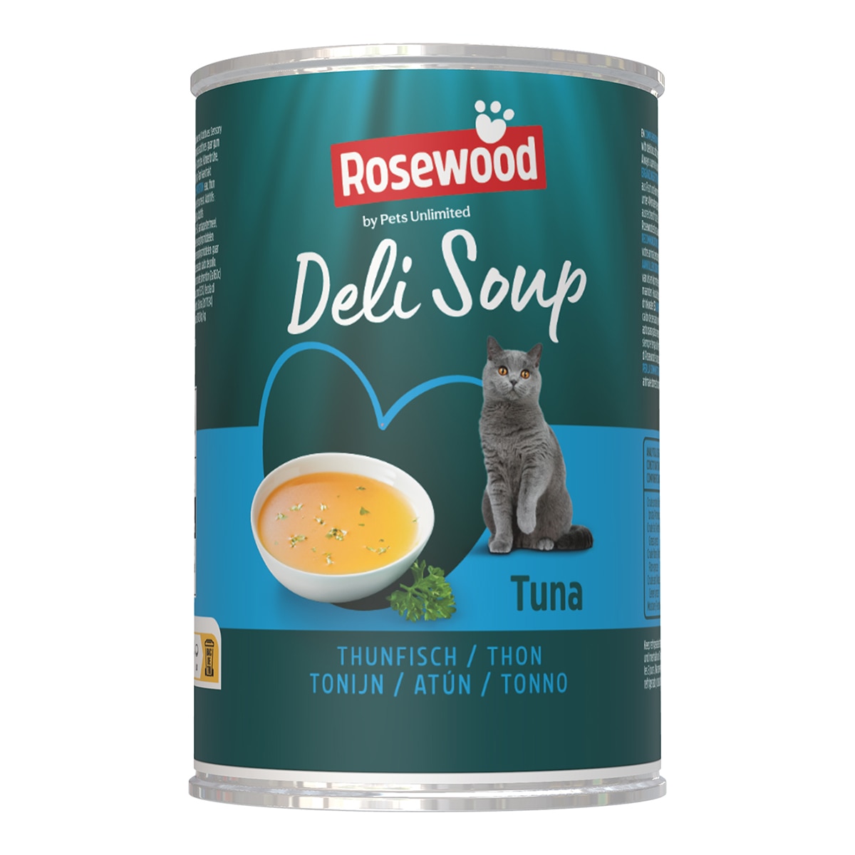 Rosewood – Snack líquido para gatos adultos Deli Soup Rosewood atún 135 g.