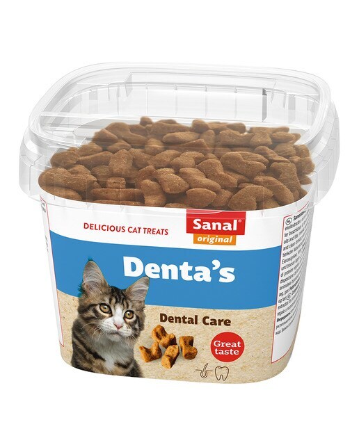 Snack dental para gatos adultos Sanal bocaditos 75 g