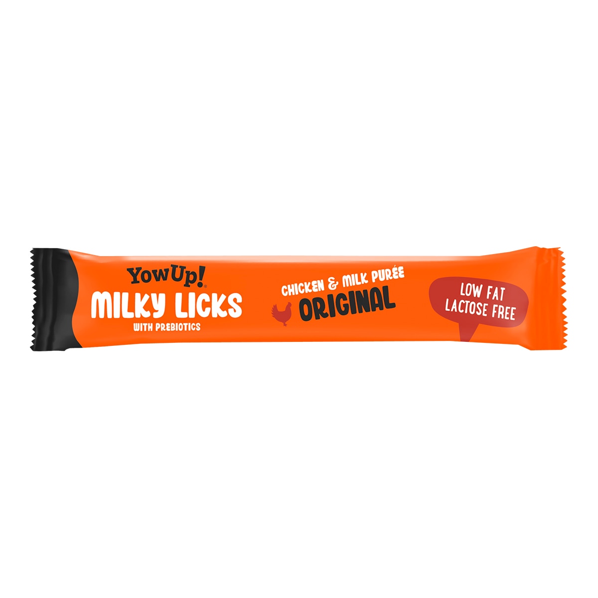 Snack líquido para gatos Milky Lick sin lactosa Yow up pollo 4 x 15 g 3