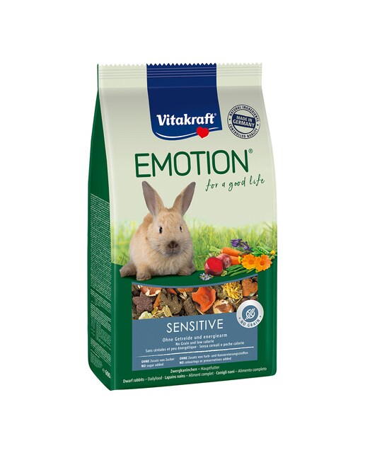 Vitakraft - Menú para conejos Vitakraft Emotion Sensitive Selection All Ages 600 g