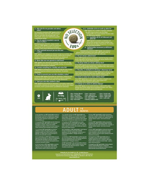 Pienso para conejos adultos Vitakraft Vita Special 600 g 2