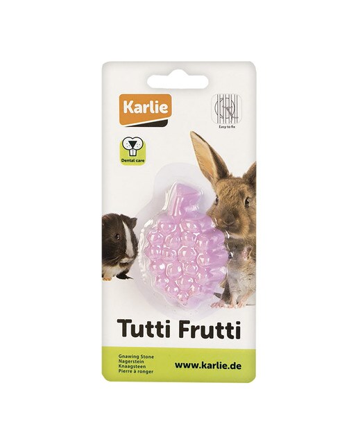 Karlie - Piedra mineral para roer Karlie para conejos y roedores tutti frutti 30 g
