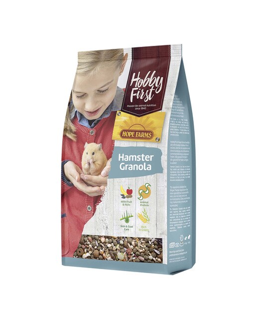 Hobby First - Alimento para Hámsteres Hobby First granola 800 g