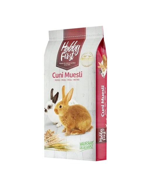 Hobby First - Pienso para conejos Cuni Muesli Hoby First 15 Kg