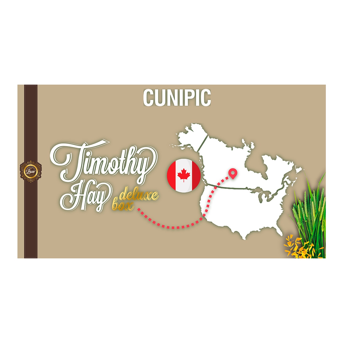 Imagen 6 de Heno Timothy para roedores adultos Cunipic Deluxe Box 2,25 kg