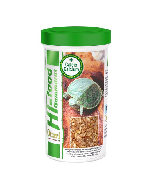 Ottavi - Comida para tortugas acuáticas Gammarus Hi-food Ottavi