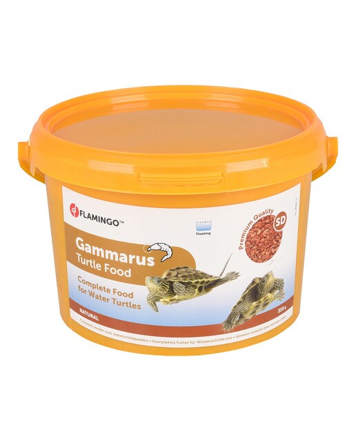 Flamingo - Comida para tortugas acuáticas Flamingo gammarus 3 L