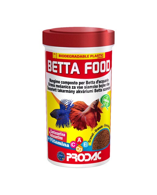 Imagen 1 de Comida para peces Betta Prodac 100 ml