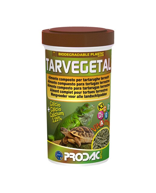 Prodac - Comida para tortugas terrestres e iguanas Prodac Tarvegetal 1200 ml