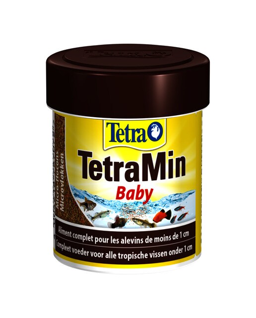Tetra - Comida para peces tropicales alevines Tetra Min Baby 30 g