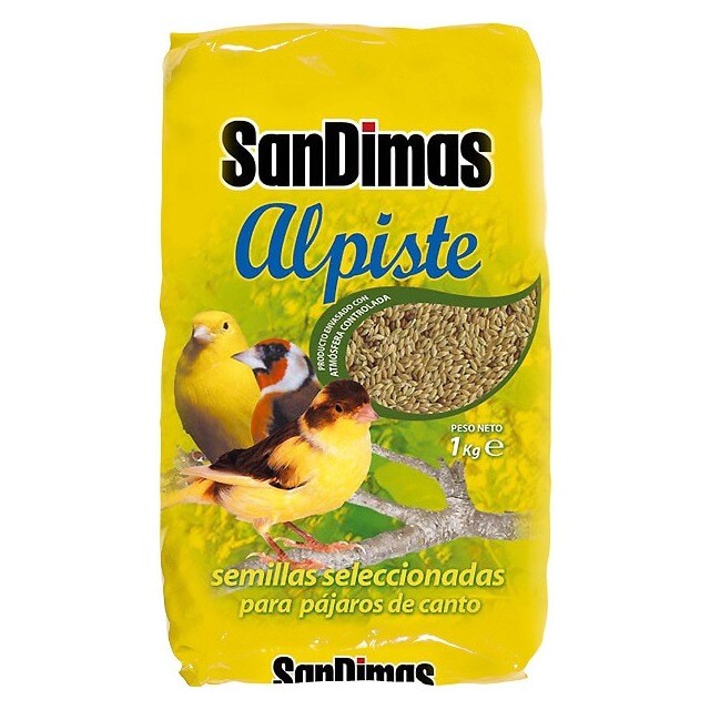 Alimento complementario para pájaros de canto San Dimas Alpiste 1 kg