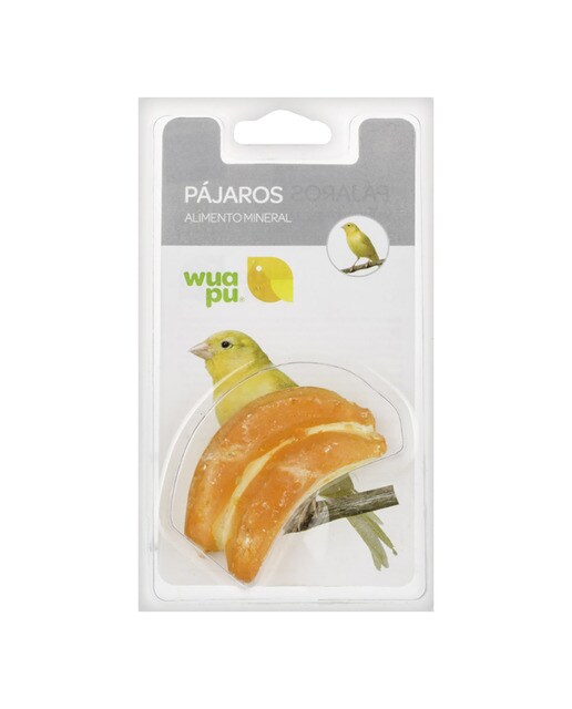 Wuapu - Piedra de calcio Wuapu para pájaros pequeños 45 g