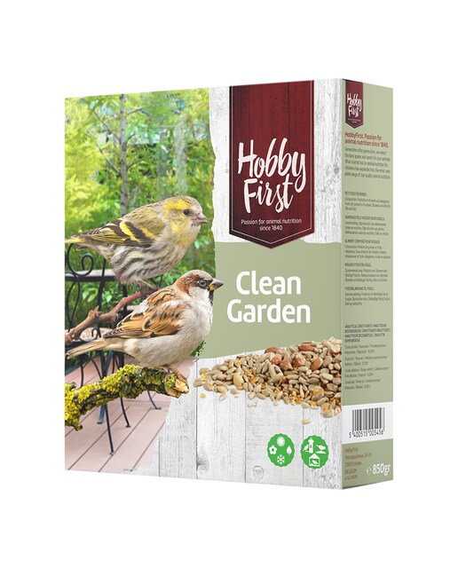 Hobby First - Alimento para pájaros Clean Garden Hobby First 850 g