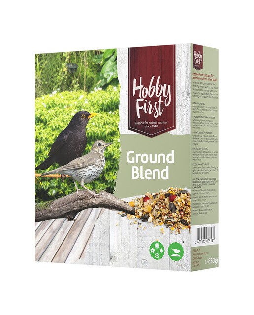 Hobby First - Alimento para pájaros de suelo Ground Blend Hobby First 850 g