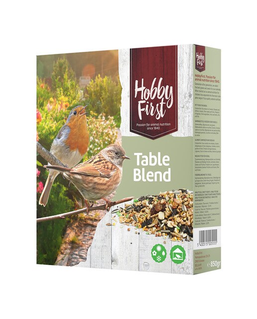 Hobby First - Alimento para pájaros silvestres Table Blend Hobby First 850 g