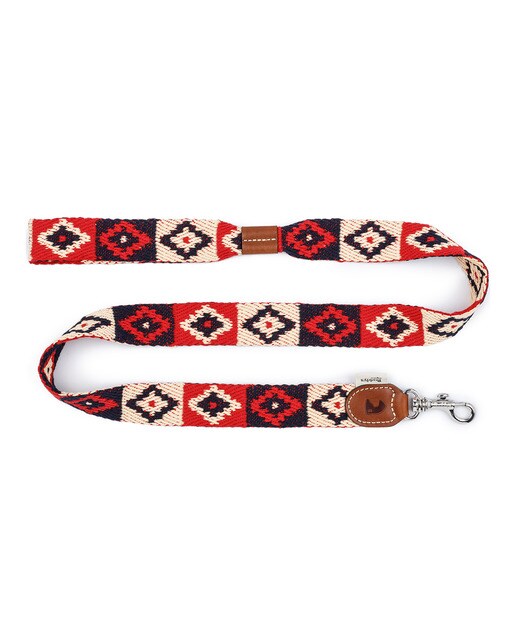 Imagen 2 de Correa Buddys para perros Peruvian Indian Rojo