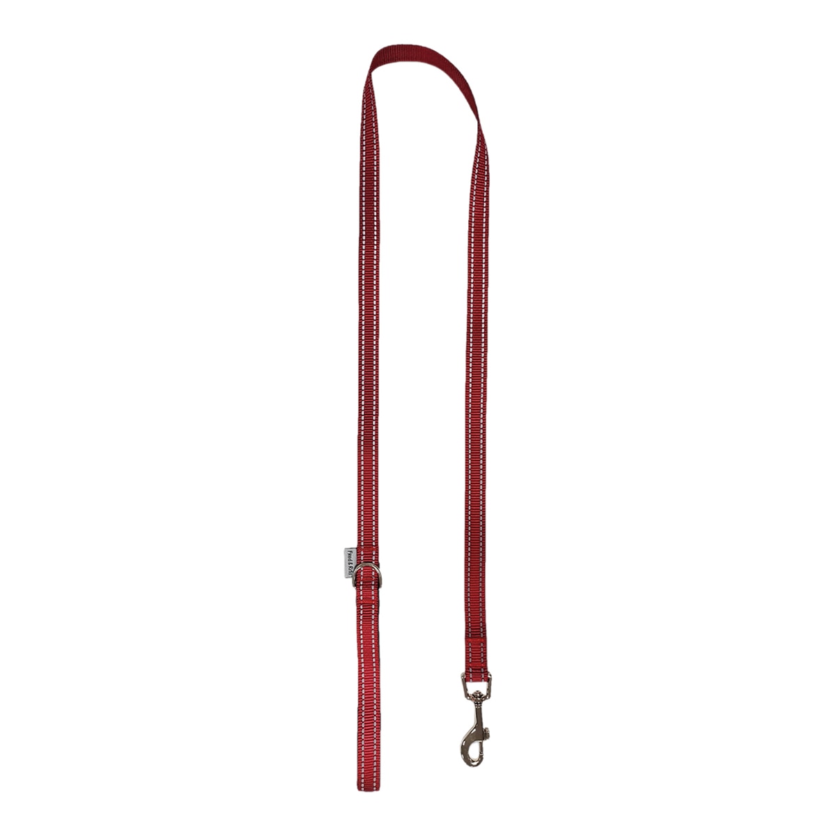 Fred & Rita – Correa Fred & Rita para perros nailon reflectante. Rojo