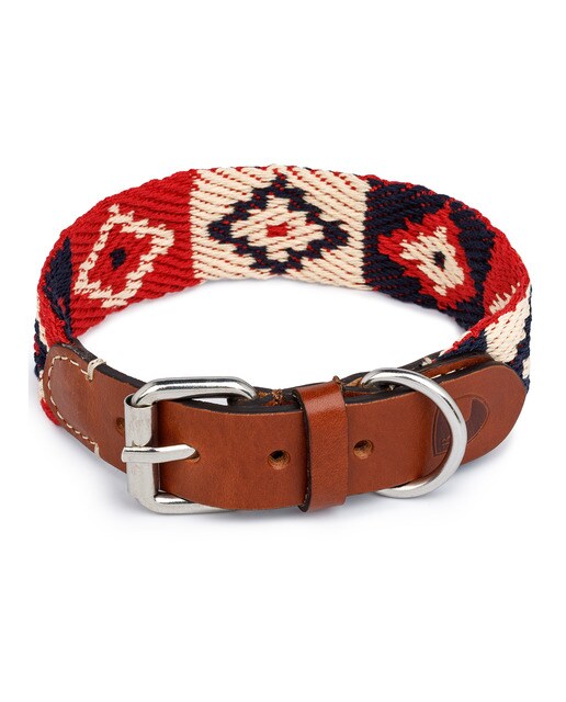 Imagen 2 de Collar Buddys para perros Peruvian Indian Rojo