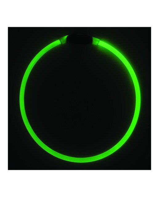 Collar luminoso Nize Ize para perros Nighthowl Verde-2