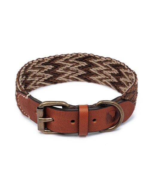 Collar Buddys para perros Peruvian Marrón-2