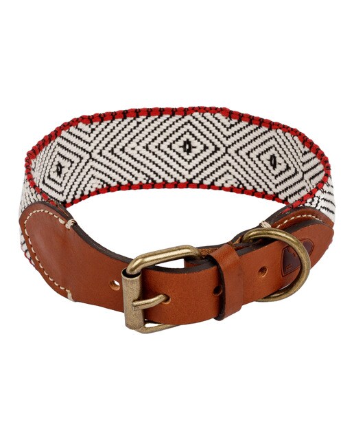 Imagen 2 de Collar Buddys para perros Capri Beach Day Beige / Marrón