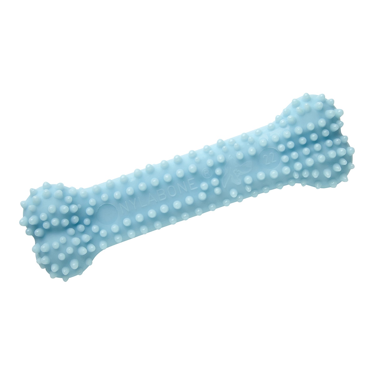 Mordedor para perros cachorros blue dental chew Nylabone 2