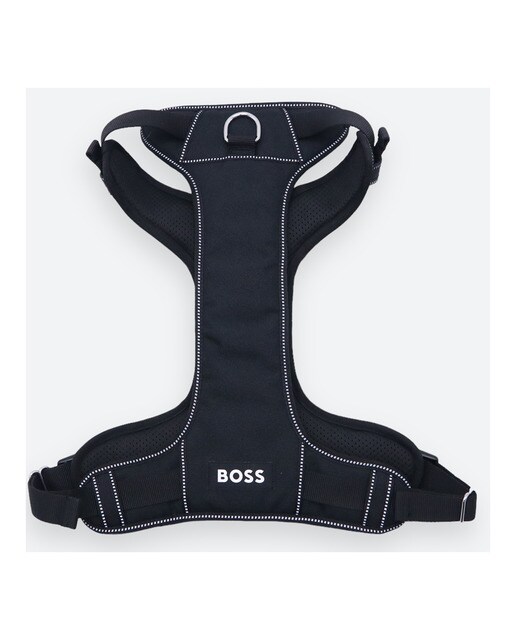 Arnés Hugo Boss para perros Essentials Negro-2