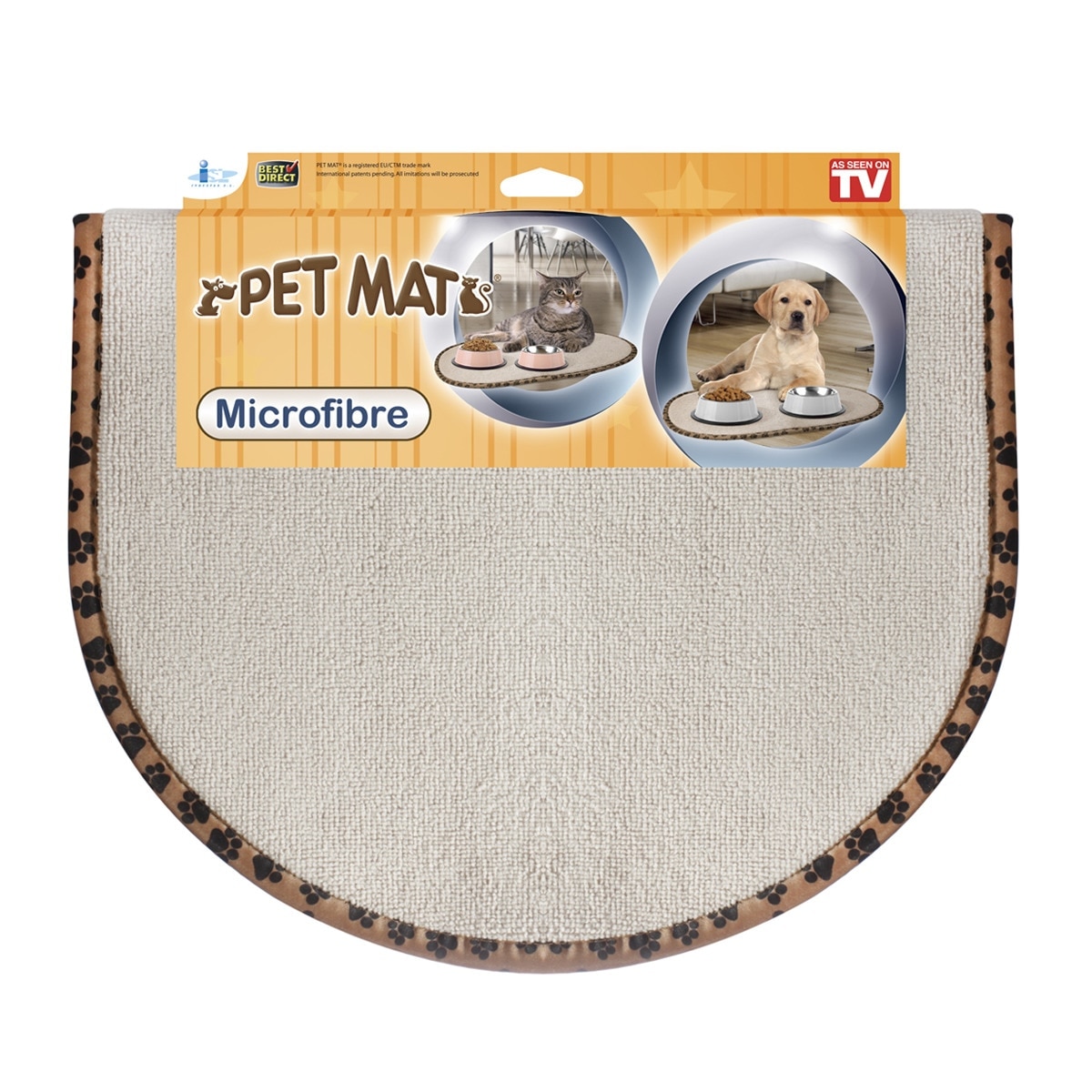 Industex - Alfombrilla comederos Industex para perros y gatos Pet Mat