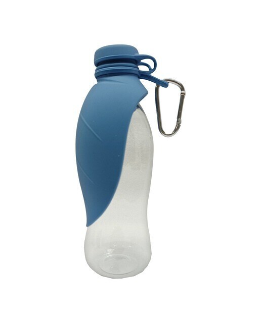 Botella Fred & Rita para perros y gatos hoja silicona