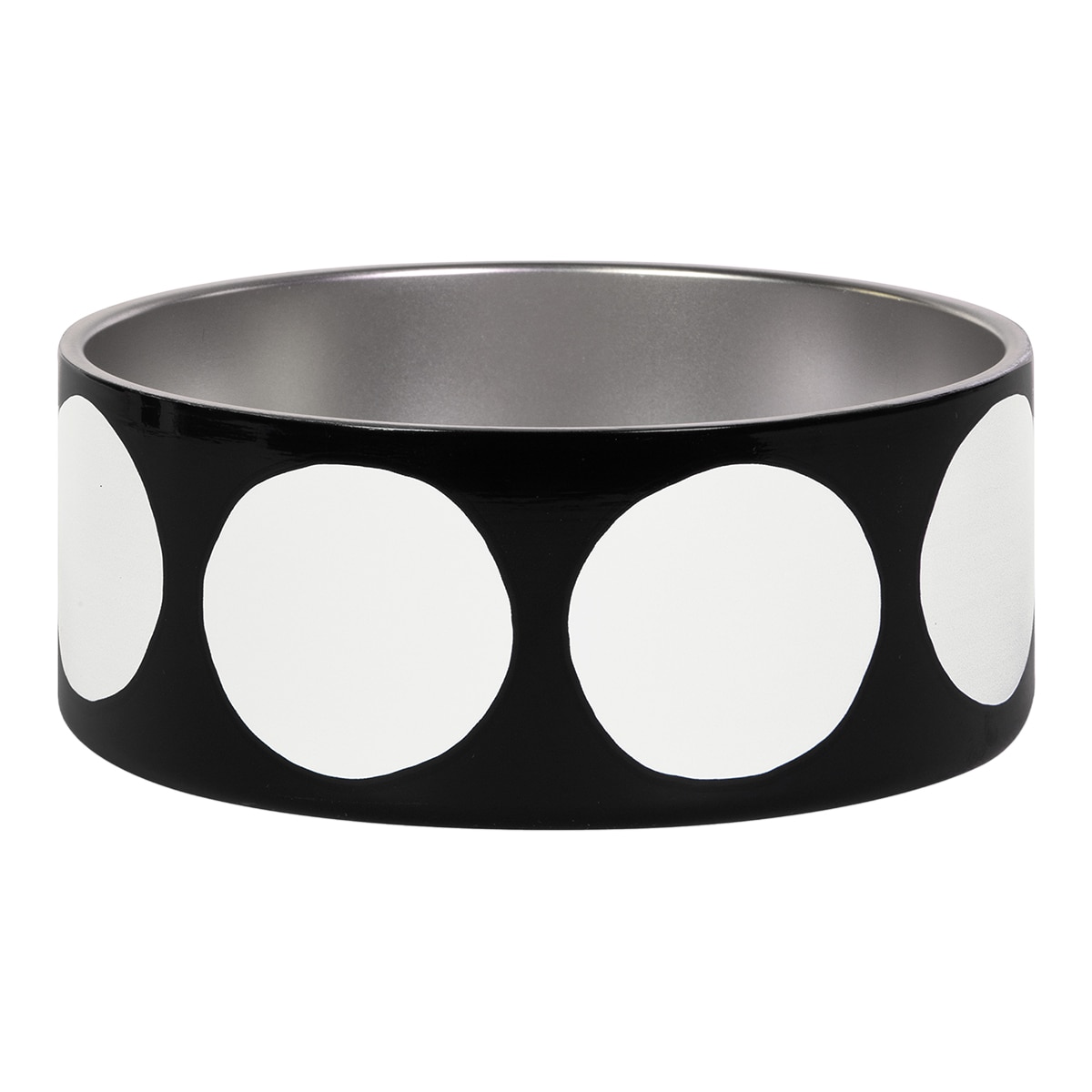 Imagen 1 de Comedero Kate Spade para perros y gatos Art Dot Negro / Blanco