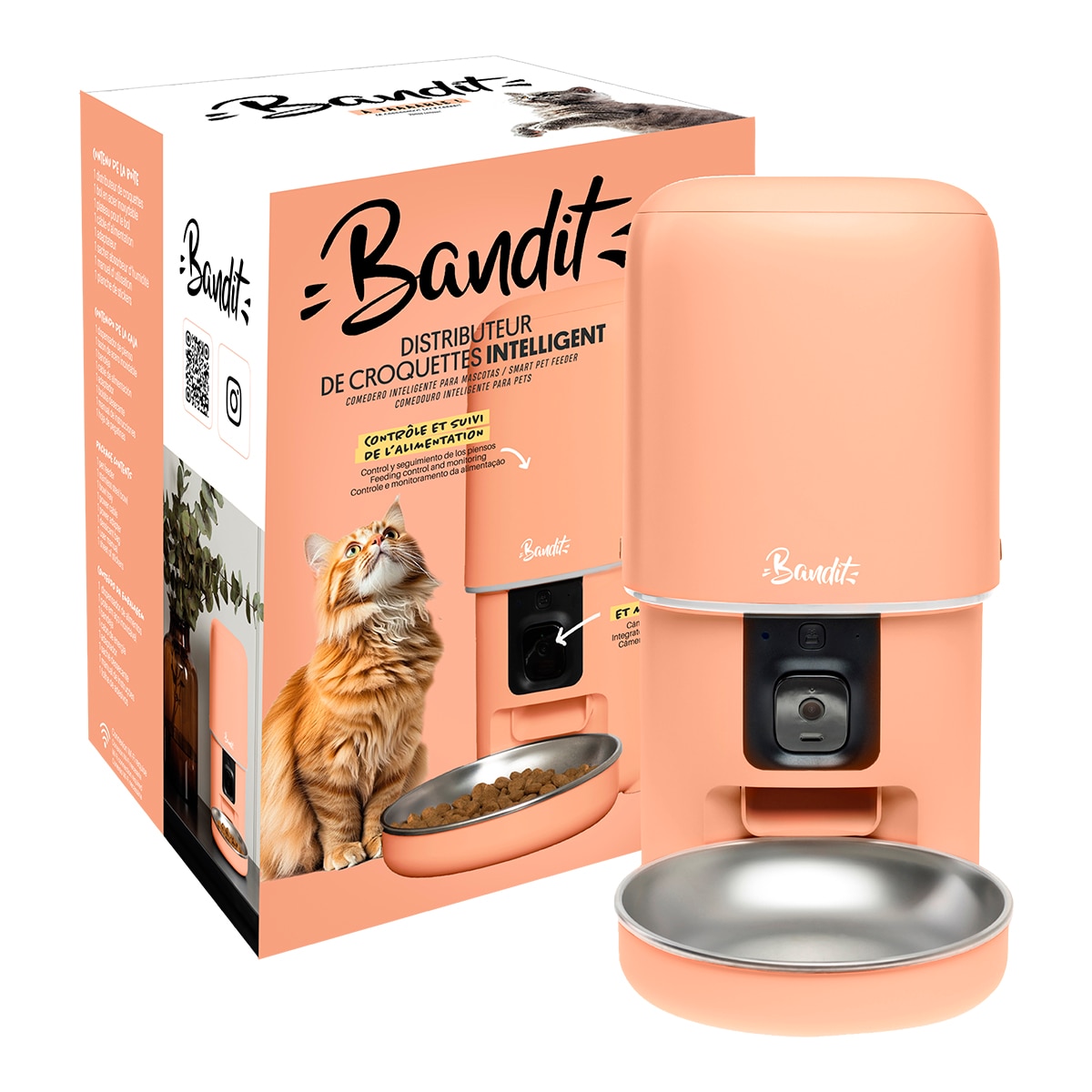 Imagen 0 de Comedero eléctrico para gatos y perros pequeños Bandit