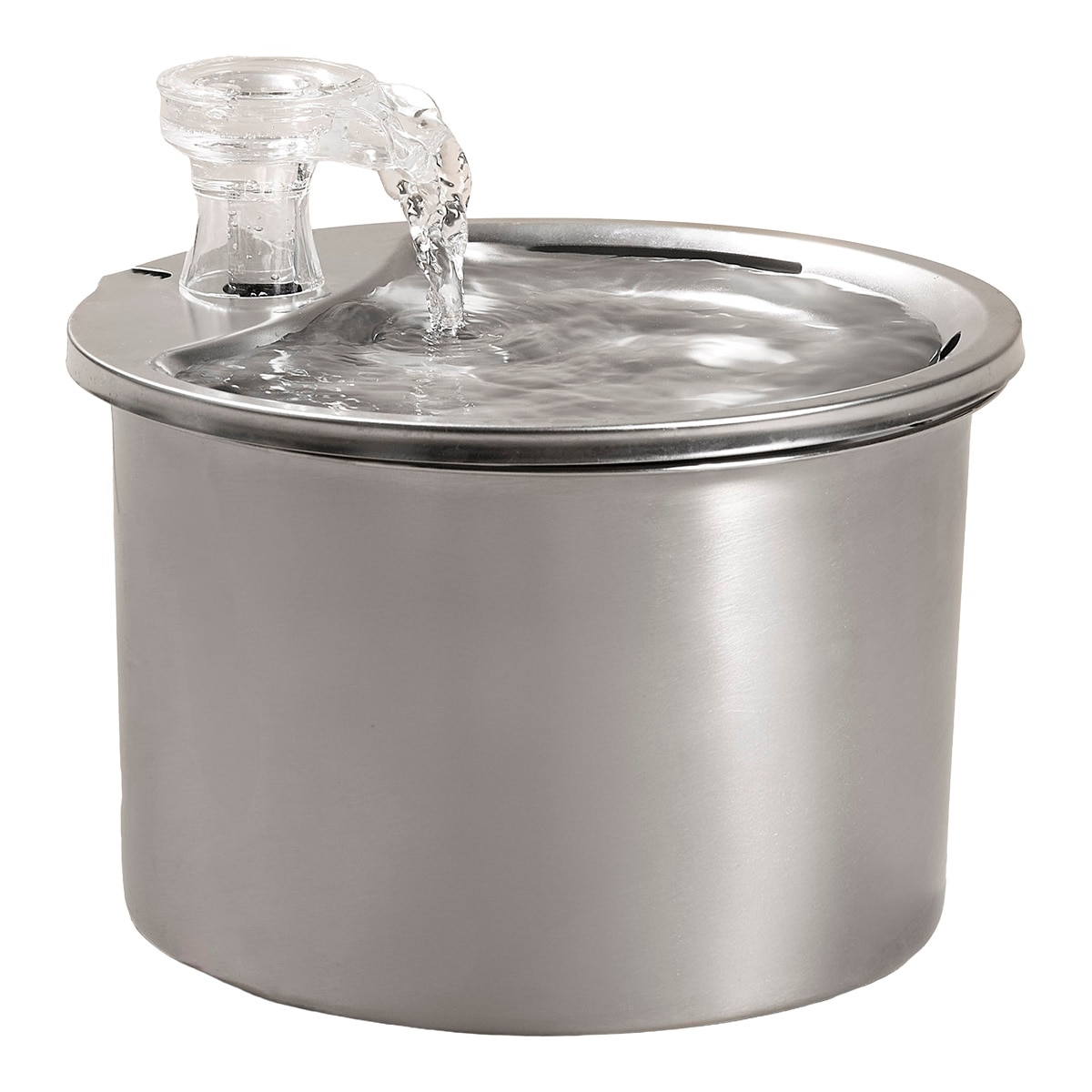 Imagen 2 de Fuente para gatos Freshcat acero inoxidable 2 litros Gloria Pets