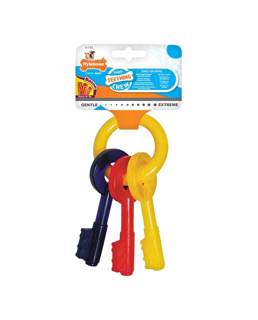 Nylabone - Juguete mordedor Nylabone para perros llaves