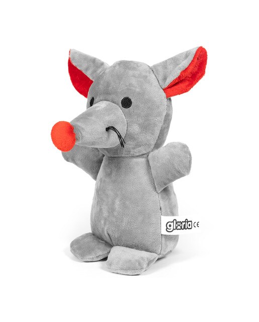 Juguete Gloria para perros mini peluche olfativo Lagun Gris-2