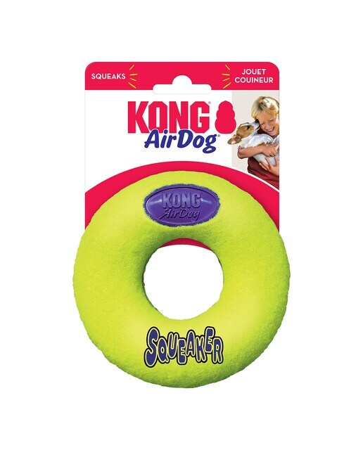 Juguete Kong para perros Airkong donut squeaker