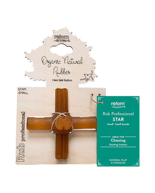 Retorn - Juguete Retorn para perros Rub Star pequeño