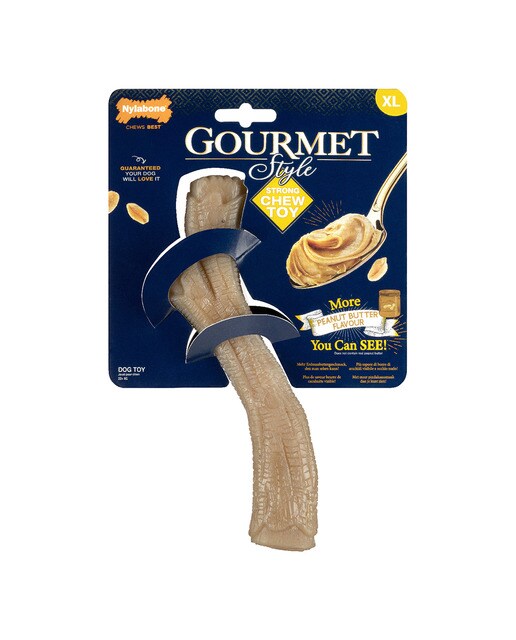 Stick para perros Gourmet Style Nylabone cacahuete 2