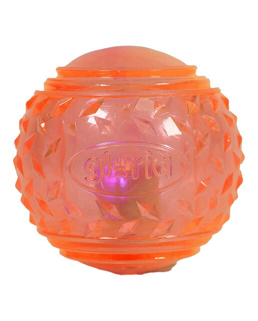Gloria - Juguete Gloria para perros pelota luminosa led Play and Run