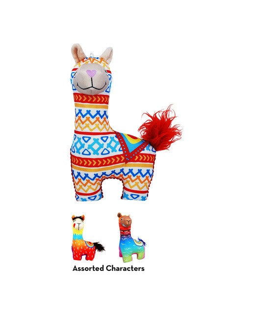 Juguete Kong para perros peluche llama Ballistic Vibez Multicolor-2