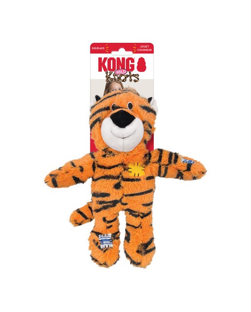 Kong - Juguete Kong para perros peluche tigre Wild Knots