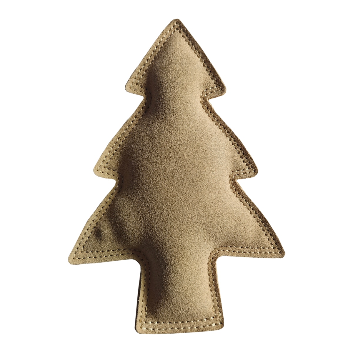 Fred & Rita – Juguete Fred & Rita para perros árbol de piel de ante con sonido. Marrón Talla 20 cm