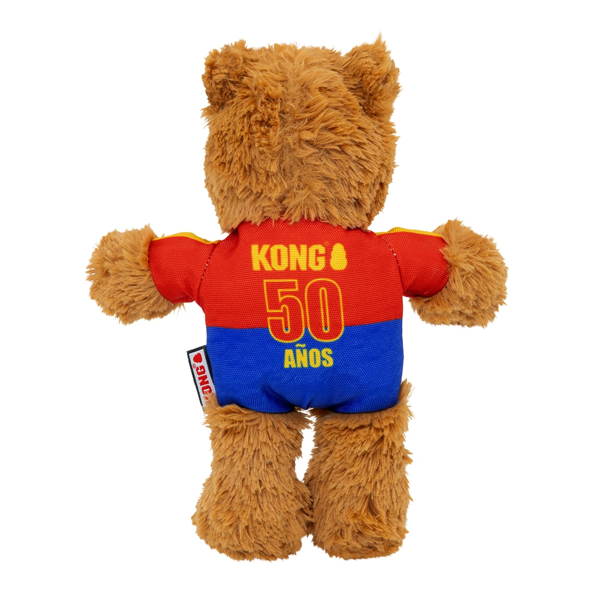 Juguete oso Mundial España Wild Knots para perros Kong Marrón-3