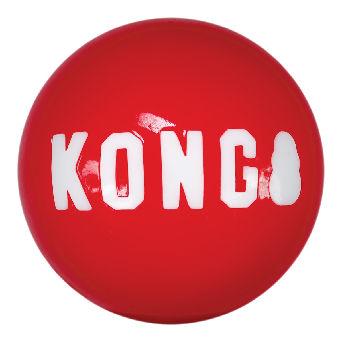 Juguete Kong para perros pelota Signature 2 uds Rojo-3