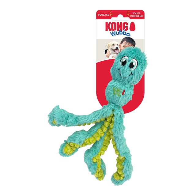 Juguete Wubba Octopus Assorted S para perros Kong