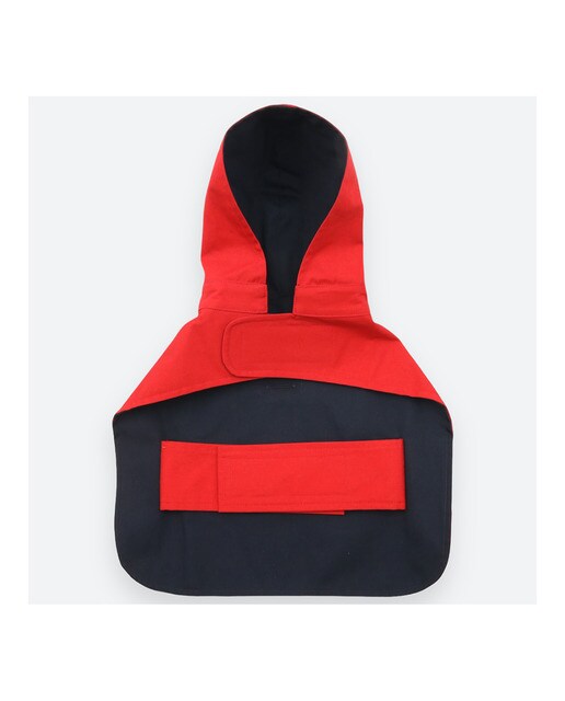 Chubasquero Ralph Lauren para perros Rojo / Azul-2