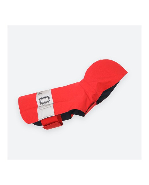 Chubasquero Ralph Lauren para perros Rojo / Azul-3